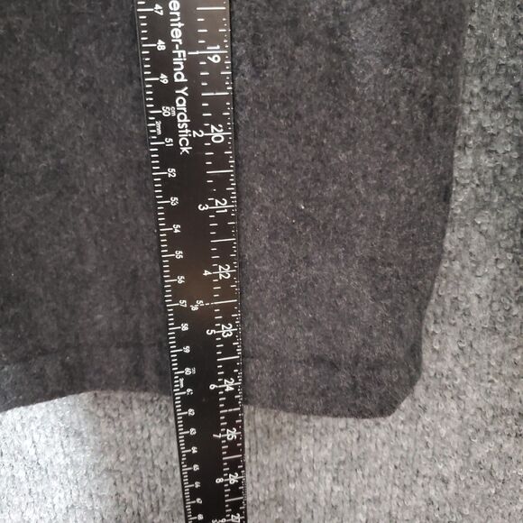 Alpha Industries Jacket Mens Small Gray Black Wool Blend Outdoor Classic Grunge - Picture 8 of 11